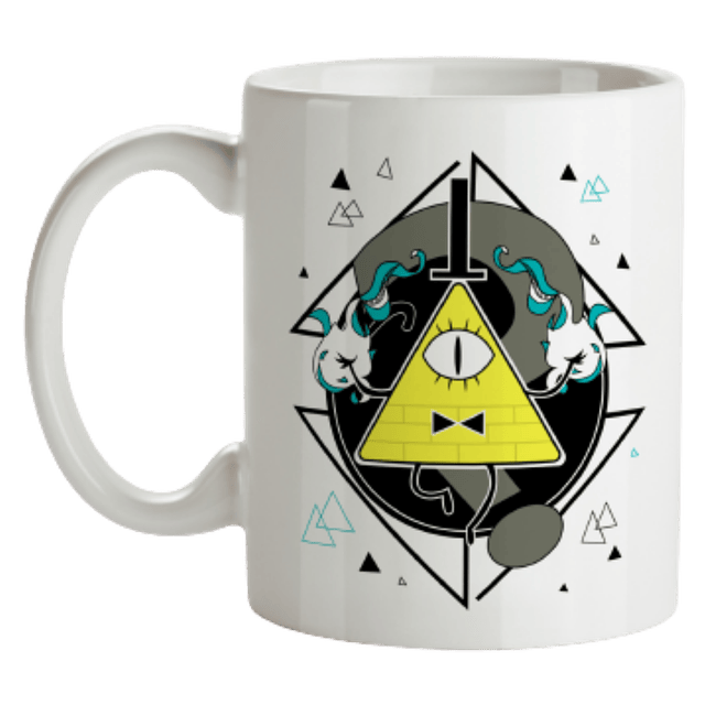 Mug Bill Cipher Gravity Falls