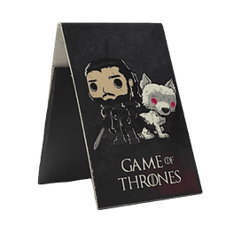 Jon Snow Separadores Magnéticos Para Libros