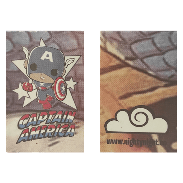 Capitán América Separadores Magnéticos Para Libros