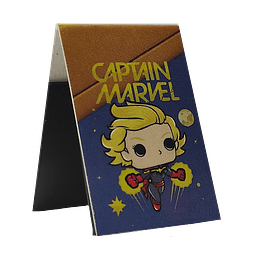 Capitana Marvel Separadores Magnéticos Para Libros