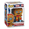 Gingerbread Iron Man Funko Pop Marvel 934