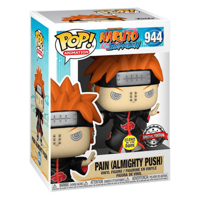 Pain Allmighty Push Funko Pop Naruto Shippuden 944 Chalice Collectibles