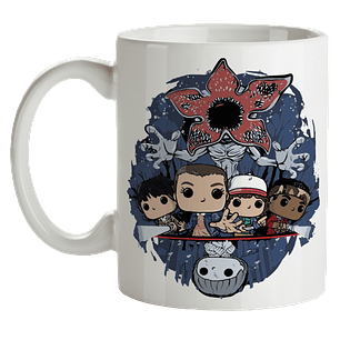 Mug Stranger Things Group Tipo Pop