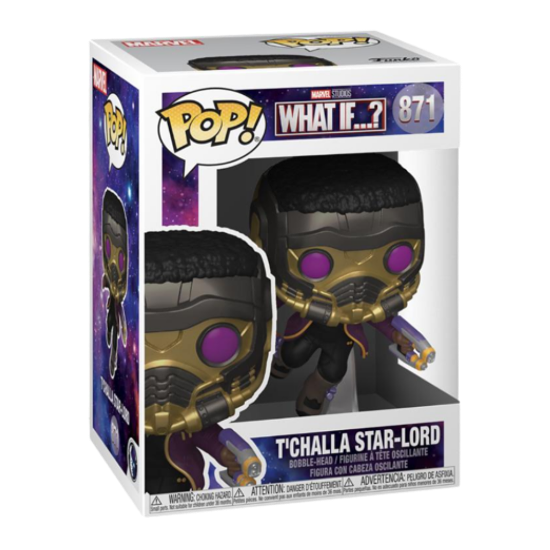 T'Challa Star Lord Funko Pop What If 871 3