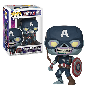 Zombie Captain America Funko Pop What If 941