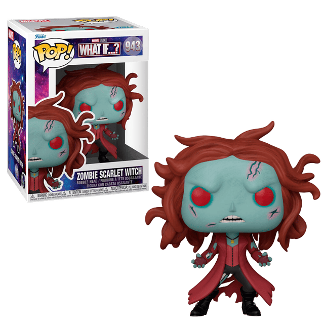 Zombie Scarlet Witch Funko Pop What If 943