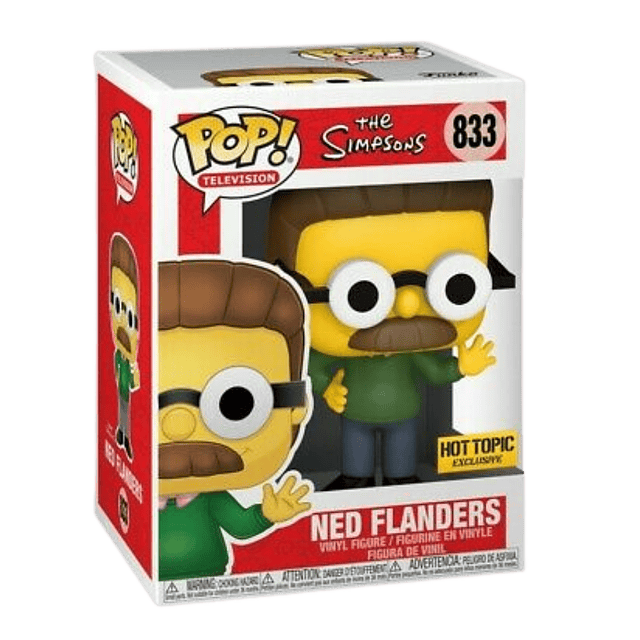 Ned Flanders Funko Pop The Simpsons 833 Hot Topic