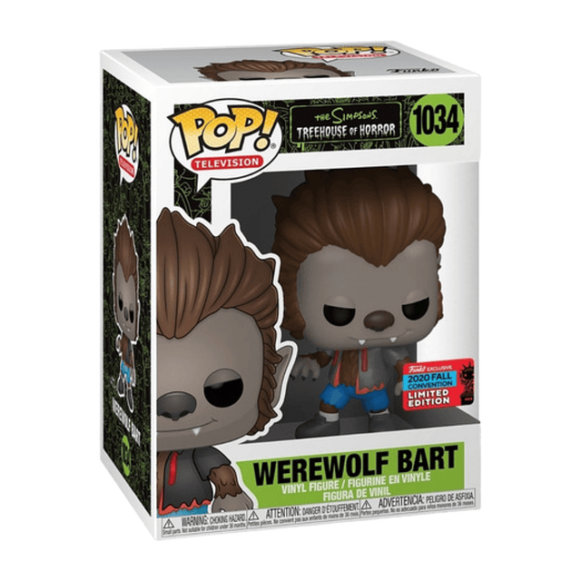 Werewolf Bart Funko Pop The Simpsons 1034 NYCC 2020