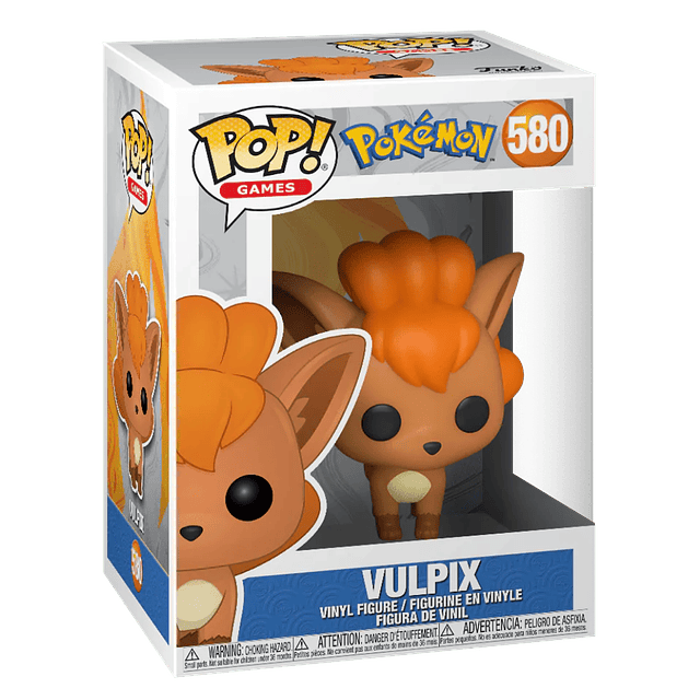 Vulpix Funko Pop Pokemon 580