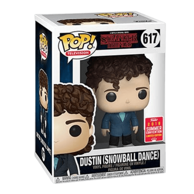 Dustin Snowball Dance Funko Pop Stranger Things 617 SDCC 2018