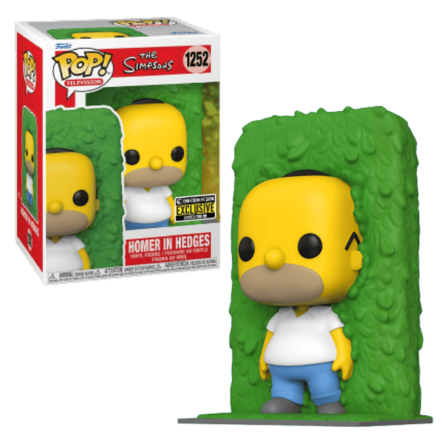 Homer In Hedges Funko Pop The Simpsons 1252 EE