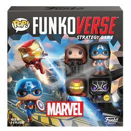Funkoverse Strategy Game Marvel Chase