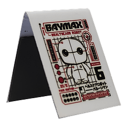 Baymax Separadores Magnéticos Para Libros