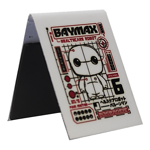 Baymax Separadores Magnéticos Para Libros