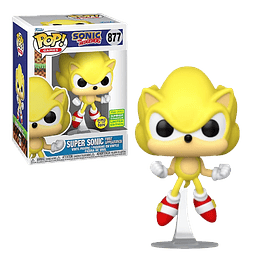 Super Sonic First Appearance Funko Pop Sonic The Hedgehog 877 SDCC 2022