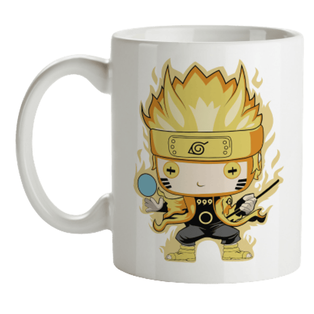 Mug Naruto Uzumaki Naruto Shippuden Tipo Pop