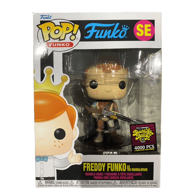 Freddy Funko As The Mandalorian Funko Pop SE Fundays 2022