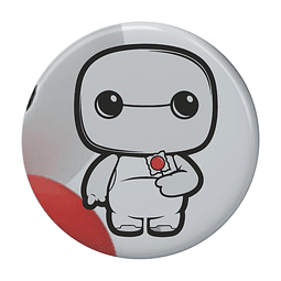 Baymax Botón Pinback