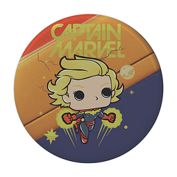 Capitana Marvel Botón Pinback