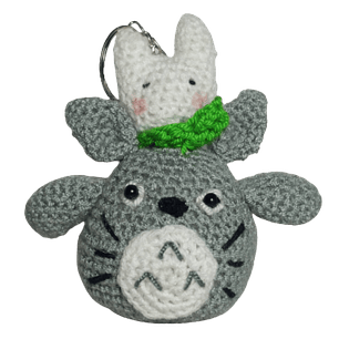 Llavero Amigurumi Totoro Con Chiby