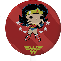 Wonder Woman Botón Pinback