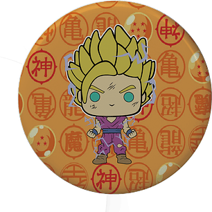 Gohan Botón Pinback Dragon Ball Z