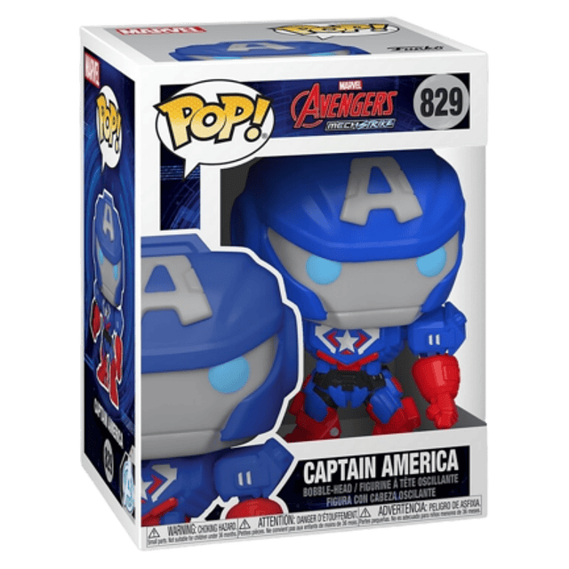 Captain America Funko Pop Mech Strike 829