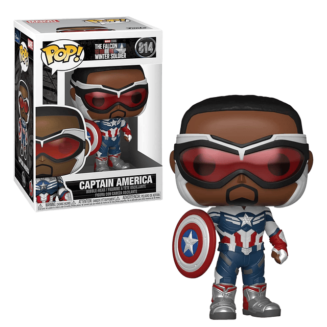 Captain America Funko Pop The Falcon And The Winter Soldier 814