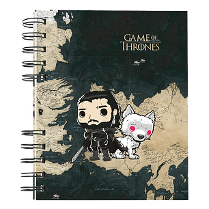 Agenda Jon Snow Game Of Thrones Tipo Pop