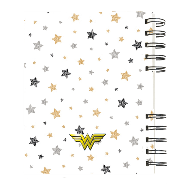 Agenda Wonder Woman Tipo Pop Retro