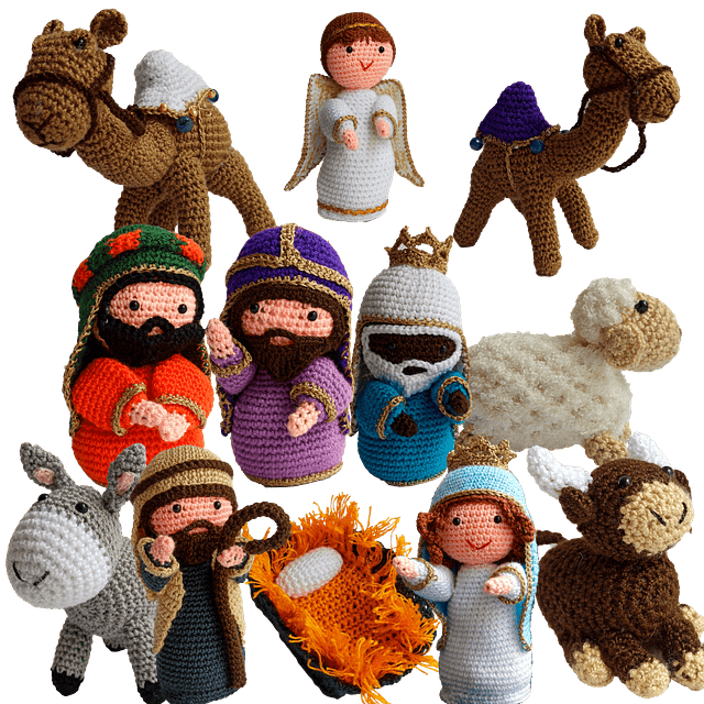 Amigurumi Pesebre Navidad Set