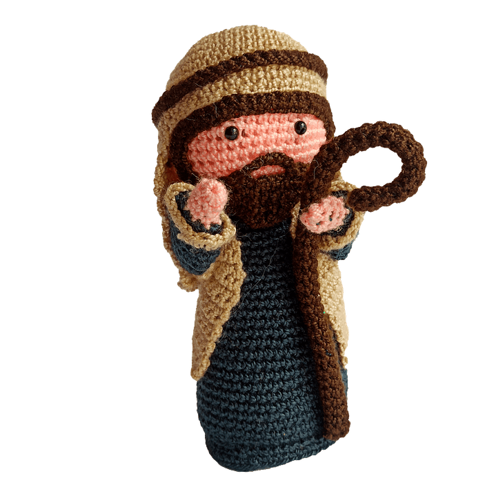 Amigurumi Pesebre Jose 1