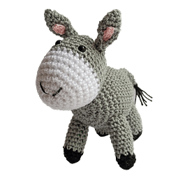 Amigurumi Pesebre Burro