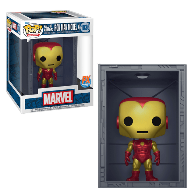 Hall Of Armor Iron Man Model 4 Funko Pop Marvel 1036 PX