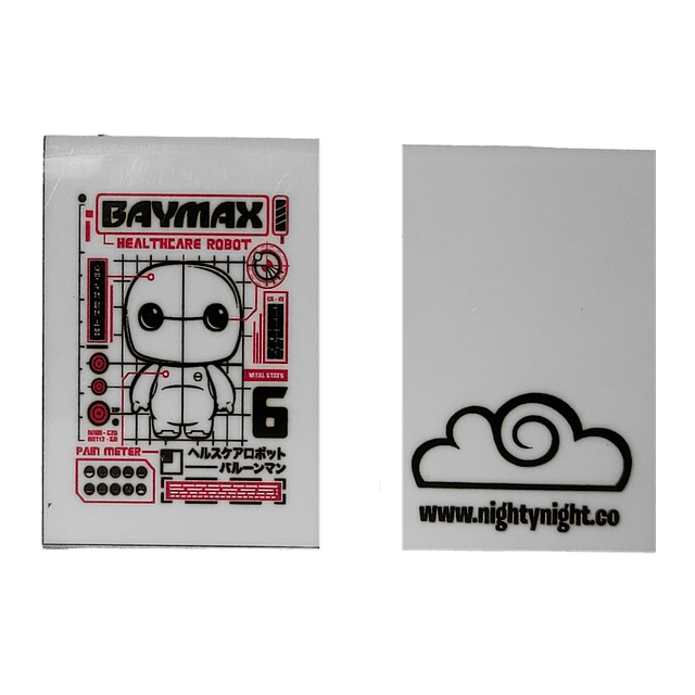 Baymax Separadores Magnéticos Para Libros