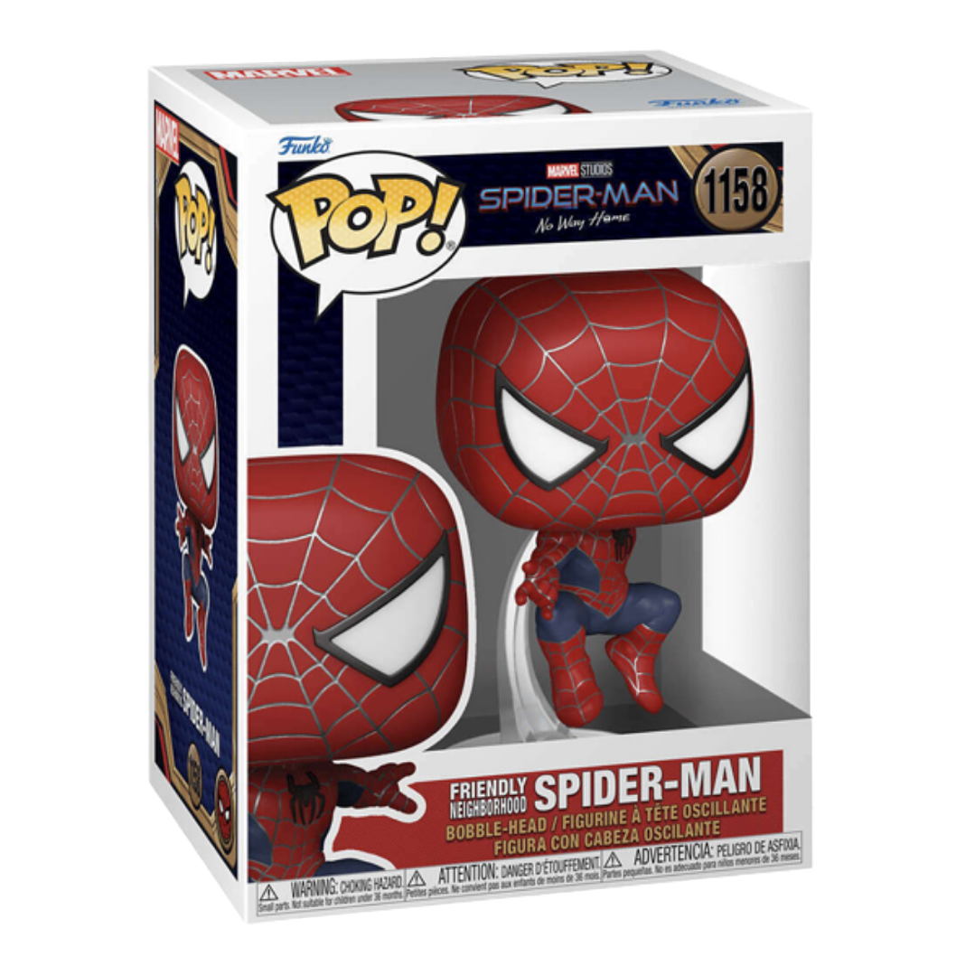 Friendly Neighborhood Spiderman Funko Pop Spiderman No Way Home 1158 3