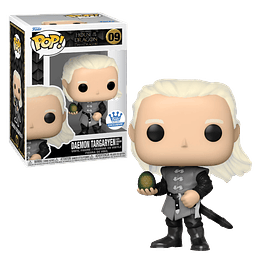 Daemon Targaryen With Dragon Egg Funko Pop House Of The Dragon 09 Funko Shop