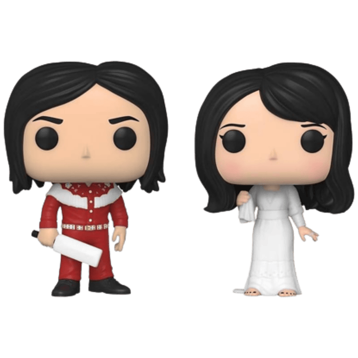 Jack White Y Meg White Funko Pop The White Stripes 2 Pack 3