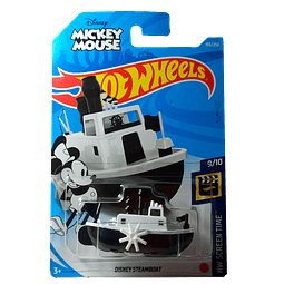 Disney Steamboat Hot Wheels Mickey Mouse