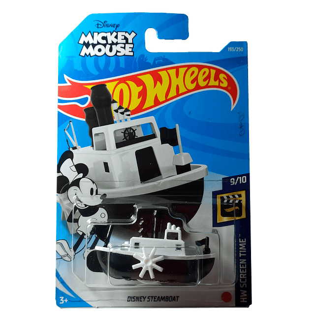 Disney Steamboat Hot Wheels Mickey Mouse
