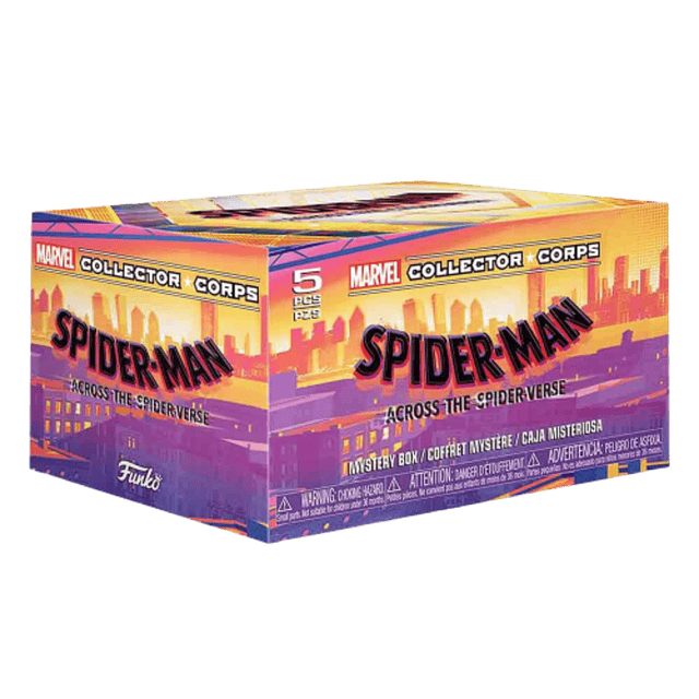 Funko Pop Marvel Collector Corps Spider-Man Across The Spider-verse