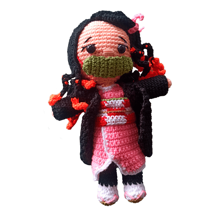 Amigurumi Nezuko Kamado Demon Slayer 1