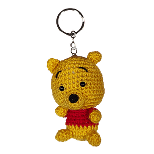 Llavero Amigurumi Winnie The Pooh