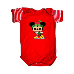 Body Bebés Mickey Navidad