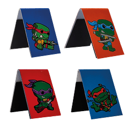 TMNT Pack Separadores Magnéticos Para Libros