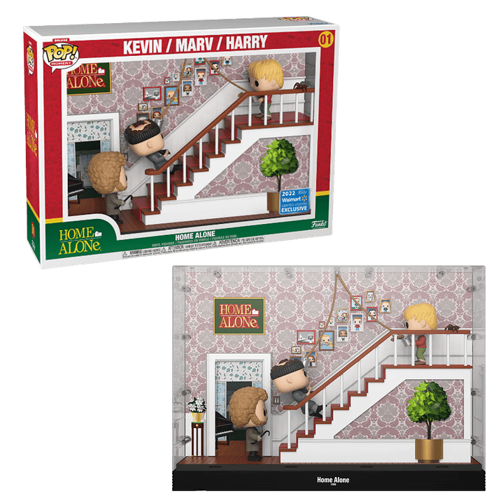 Staircase Paint Can Scene Funko Pop Home Alone 01 Walmart 1