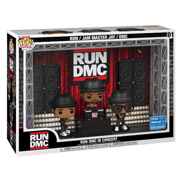 Run Dmc In Concert Funko Pop Rock Moments 01 Walmart