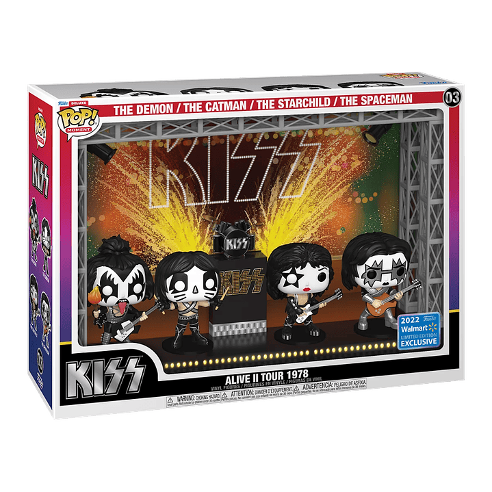 Kiss In Concert Funko Pop Rock Moments 03 Walmart 3