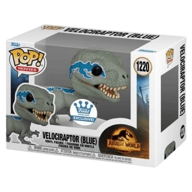 Velociraptor Blue Funko Pop Jurassic World 1220 Funko Shop