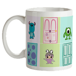 Mug Monsters Inc Tipo Pop